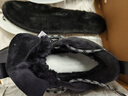 鴻星爾克熾野3加棉休閑鞋男鞋冬季新款棉鞋戶(hù)外防滑保暖加厚雪地靴運動(dòng)鞋 正黑/碳灰 40 曬單實(shí)拍圖