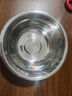 丹詩(shī)致遠304不銹鋼圓形湯碗湯盆食堂裝菜碗打飯碗打蛋盆 16cm 曬單實(shí)拍圖