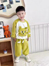 迪士尼（Disney）嬰兒衣服秋季超萌可愛(ài)6童裝7衛衣8分體9套裝10個(gè)月一歲男寶寶秋裝 綠色兩件套 80 cm 曬單實(shí)拍圖