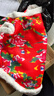 貝初眾狗狗衣服冬季保暖寵物貓咪小狗衣服中小型犬秋冬裝泰迪比熊雪納瑞 東北大花棉襖-喜慶唐裝 XL胸圍50背長(cháng)40 建議12-15斤寵物 曬單實(shí)拍圖