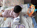 jollybaby寶寶掛件兒童座椅專(zhuān)用玩具車(chē)內觀(guān)察嬰兒鏡 趣味車(chē)載鏡子-抱抱小貓 曬單實(shí)拍圖
