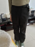 素湃防潑水沖鋒軟殼褲防風(fēng)耐磨戶(hù)外褲子秋季男女休閑褲 極夜黑 M 曬單實(shí)拍圖