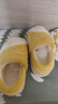牧童兒童棉拖鞋女冬季加絨卡通小鴨子室內鞋男寶寶保暖棉鞋 奶黃鴨170 曬單實(shí)拍圖