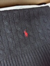 Polo Ralph Lauren 拉夫勞倫  男女同款 經(jīng)典款絞花編結圍巾RL53378 001-Polo黑 ONE 曬單實(shí)拍圖