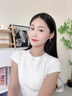 Lnieer韓系素圈大耳環(huán)圈圈女2025新款爆款高級感夸張大耳圈圓圈方圓臉 【銀色3cm】韓系素圈耳環(huán)【925銀針】 曬單實拍圖