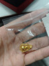 中鑫珠寶福來運轉古法黃金葫蘆吊墜旋轉葫蘆掛墜足金999項鏈男女 【多退少補】約4.75g 曬單實拍圖