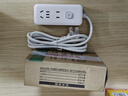 【京東物流】家用智能排插米用家用USB插座板插線(xiàn)板電源多功能開(kāi)關(guān)插排接線(xiàn)板插板 7孔【2插位 1.8米】明星爆款 曬單實(shí)拍圖