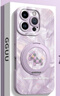 GGUUmagsafe磁吸支架適用蘋(píng)果17promax手機殼iphone17pro保護17套16promax女14promax全包防摔15硅膠13 草紫色-洛可可發(fā)財小馬磁吸支架 iPhone14Pr 曬單實(shí)拍圖