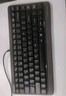 雙飛燕（A4TECH） F1512 飛時(shí)代 有線(xiàn)鍵鼠套裝臺式筆記本電腦辦公家用薄膜鍵盤(pán)鼠標套裝有線(xiàn) 高雅黑 曬單實(shí)拍圖
