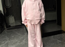 little MO&Co.原紗防曬1000 little moco童裝25夏裝新款男女童運動(dòng)風(fēng)休閑長(cháng)褲 黑色 130 130/56 曬單實(shí)拍圖