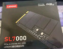 聯(lián)想（Lenovo) 2TB SSD固態(tài)硬盤(pán)m.2接口(NVMe協(xié)議)pcie4.0 SL7000系列 讀速高達5000MB/s 曬單實(shí)拍圖