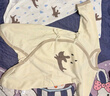 巴厘小豬【兩件裝】新生嬰兒衣服春秋季純棉蝴蝶衣四季52碼產(chǎn)房寶寶連體衣 汪星人+奶油杏 52cm 曬單實(shí)拍圖