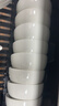 潔雅杰陶瓷碗中式白瓷小碗家用4.5英寸米飯碗喝湯碗面碗套裝10只裝 曬單實(shí)拍圖