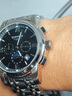冠琴（GUANQIN）十大名表手表男士全自動(dòng)機械表學(xué)生腕表送老公男友情人節生日禮物 16040精鋼黑面【加強升級版】 曬單實(shí)拍圖