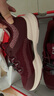 足力健老人鞋春季中老年鞋子女款媽媽鞋女士運動(dòng)軟底休閑鞋 3106T酒紅40 曬單實(shí)拍圖