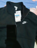 耐克NIKE男子針織加絨立領(lǐng)夾克 簡(jiǎn)約百搭 運動(dòng)服FN3865-010黑L 曬單實(shí)拍圖