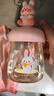 如山PPSU兒童吸管杯喝水杯牛奶杯家用直飲杯水杯帶刻度便攜學(xué)飲杯 曬單實(shí)拍圖