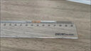 得力文具6220塑料直尺20cm/30cm/40cm/50cm/60cm多規格尺子學(xué)生繪圖測量工具 【1支】30cm直尺-6230 曬單實(shí)拍圖