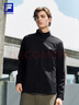 FILA 斐樂(lè )官方男裝沖鋒衣夾克二合一2025冬季新款健身運動(dòng)連帽外套 深黑-BK 3XL 190/108A/XXXL 曬單實(shí)拍圖