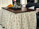理沙星樹(shù)高端品質(zhì)烤火桌子套罩新款加厚可拆洗取暖桌罩長(cháng)方形電暖被罩冬季 可拆洗-清新小花【雙面使用】 長(cháng)70*寬70*高65cm 曬單實(shí)拍圖