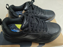 斯凱奇（SKECHERS）男士皮鞋秋季厚底休閑鞋商務(wù)通勤板鞋軟底舒適上班鞋210835 曬單實(shí)拍圖