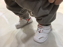 基諾浦（ginoble）學(xué)步鞋棉鞋冬季加厚保暖石墨烯8-18個(gè)月男女童鞋GB2368白色 曬單實(shí)拍圖