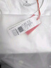 布先生明星同款長(cháng)袖T恤男士小白T內搭 長(cháng)袖標準T-圓領(lǐng)-白色 M(170) 曬單實(shí)拍圖