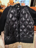 波司登（BOSIDENG）奧萊專(zhuān)供秋冬羽絨服春秋短款鵝絨情侶款簡(jiǎn)約休閑輕薄外套 【店長(cháng)推薦】黑色8056 M 165/88A 曬單實(shí)拍圖