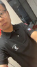 U.S. POLO ASSN.polo衫男商務(wù)休閑夏季透氣半袖男士翻領(lǐng)t恤男短袖男 黑色 XL 曬單實(shí)拍圖