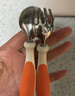 世喜兒童不銹鋼勺寶寶訓練勺1歲自主進食勺子湯勺熱帶橙餐具單只裝 曬單實拍圖