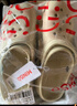 名創(chuàng  )優(yōu)品（MINISO）洞洞鞋男女夏季外穿沙灘涼鞋防滑厚底踩屎感包頭涼拖鞋白色40-41 曬單實(shí)拍圖