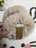回力冬季保暖耳罩女仿兔毛絨耳包戶(hù)外護耳防風(fēng)寒耳暖百搭潮流耳捂軟糯 卡其色【毛絨保暖】 曬單實(shí)拍圖