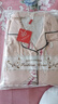 浪莎（LangSha）純棉睡衣女春秋新款長(zhǎng)袖全棉開(kāi)衫可外穿大碼家居服套裝 粉色仙鶴[精梳棉] L [100-115斤] 曬單實(shí)拍圖