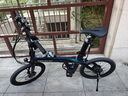 WINICE馭風(fēng)電助力折疊自行車(chē)成人碳纖維城市自行車(chē)可搭助行器通勤禧瑪諾 變色龍（碳纖維-助力續航90-110 406輪組搭配1.95齒輪 曬單實(shí)拍圖