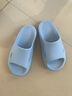 樸西小鯊魚(yú)軟底兒童涼拖鞋男童寶寶洗澡防滑家居室內拖鞋女童 原力藍 曬單實(shí)拍圖