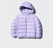 優(yōu)衣庫童裝男童女童高級輕型羽絨連帽外套帽子可拆卸471377 71 淺藍紫色 140 曬單實(shí)拍圖