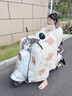 工匠時(shí)光2025新款電動(dòng)車(chē)擋風(fēng)被冬季防水防風(fēng)加厚加絨全包斗篷式電瓶摩托車(chē) 防水膜斗篷式【護肩圍脖+加厚加絨+收納扣】快樂(lè )小狗 曬單實(shí)拍圖