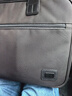 良山公文包男士雙層手提包大容量商務(wù)通勤出差旅行彈道尼龍電腦包 黑色 不配肩帶 16英寸 曬單實(shí)拍圖