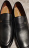 康奈 男鞋牛皮鞋圓頭套腳正裝男鞋舒適一腳蹬中老年爸爸商務(wù)休閑鞋43 曬單實(shí)拍圖