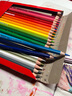 輝柏嘉（Faber-castell）【超級爆款】彩鉛彩色鉛筆油性繪畫(huà)套裝美術(shù)課學(xué)生畫(huà)畫(huà)工具 48色城堡系列 贈筆刨 速寫(xiě) 馬克筆繪畫(huà) 曬單實(shí)拍圖