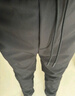 與狼共舞【加絨】秋冬保暖舒適錐型版松緊褲男士休閑長(cháng)褲 001黑色 54/XL  曬單實(shí)拍圖