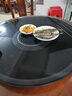 美的（Midea）小歡聚暖菜板 【政府補(bǔ)貼】熱菜板保溫板 2000W電陶爐火鍋家用旋轉(zhuǎn)餐桌轉(zhuǎn)盤（圓形80CM）HBU80YH 曬單實(shí)拍圖