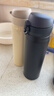 膳魔師（THERMOS）保溫杯不銹鋼水杯磨砂黑500ml保冷杯便攜JNL-502雙十一送禮 曬單實(shí)拍圖