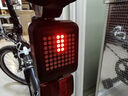 大行（DAHON）折疊自行車(chē)配件智能轉向燈d5騎行尾燈山地單車(chē)警示燈電動(dòng)車(chē)公路車(chē)剎車(chē)燈k3p8通用 黑色 曬單實(shí)拍圖
