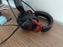 極度未知（HYPERX）Cloud II 颶風(fēng)2黑紅 有線(xiàn) 虛擬7.1環(huán)繞音 聽(tīng)聲辨位 頭戴式電競耳機 適配三角洲行動(dòng) 曬單實(shí)拍圖
