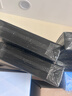 得力(deli)55mm10只裝A4粘扣檔案盒塑料文件盒 財會(huì )文件收納資料盒 辦公用品 PA100-BK 黑色 曬單實(shí)拍圖