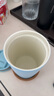 膳魔師（THERMOS）咖啡杯男女辦公高顏值日系簡(jiǎn)約杯子情侶水杯學(xué)生杯子TCDP 天青【304+涂層內膽】 415ml 曬單實(shí)拍圖