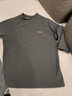 吉普（JEEP）長(cháng)袖T恤男士秋冬季德絨保暖寬松打底衫上衣服男裝 深灰 2XL 曬單實(shí)拍圖