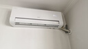 海爾（Haier）麥浪套系空調洗空氣舒享款1.5匹 健康風(fēng) 離子除菌 一級能效掛機KFR-35GW/E3-1以舊換新國家補貼20% 曬單實(shí)拍圖