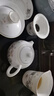 金鑲玉功夫茶具整套裝陶瓷茶壺茶杯送人禮品盒高檔羊脂玉白瓷 勝境套裝 曬單實(shí)拍圖